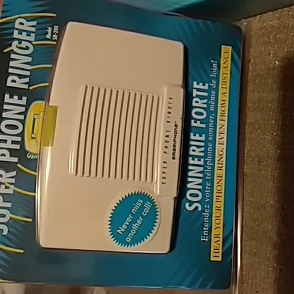 Super Phone Ringer – White Loud External Ringer - Picture 2 of 3